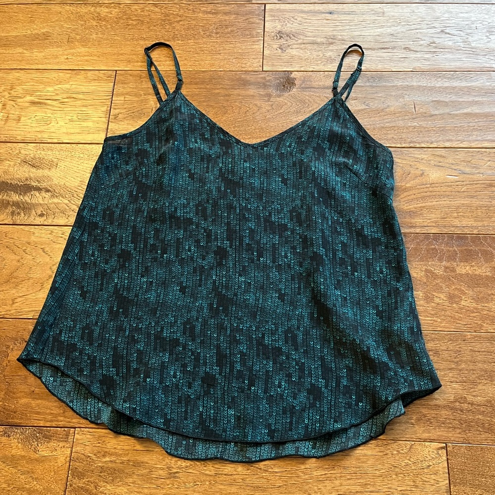 Wilfred 100% Silk Sequin Print Camisole, S - Picture 15 of 15